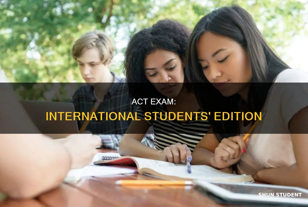 when do international students take act