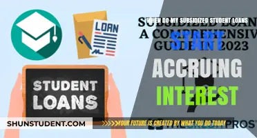 When Do Subsidized Student Loans Begin Accruing Interest?