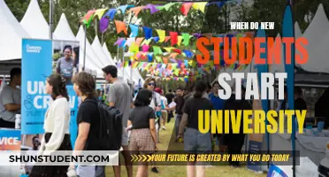 Welcome New Students: University Start Dates Explained