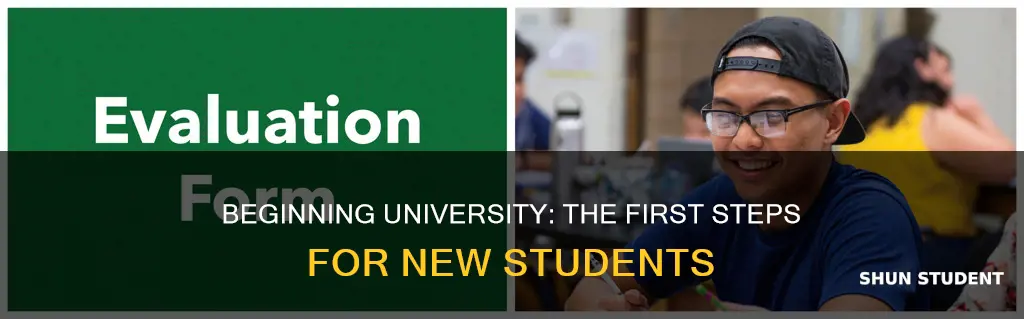 when do new students start university