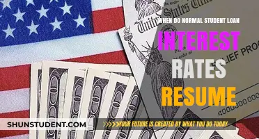 When Will Normal Student Loan Interest Rates Resume? Key Dates Explained
