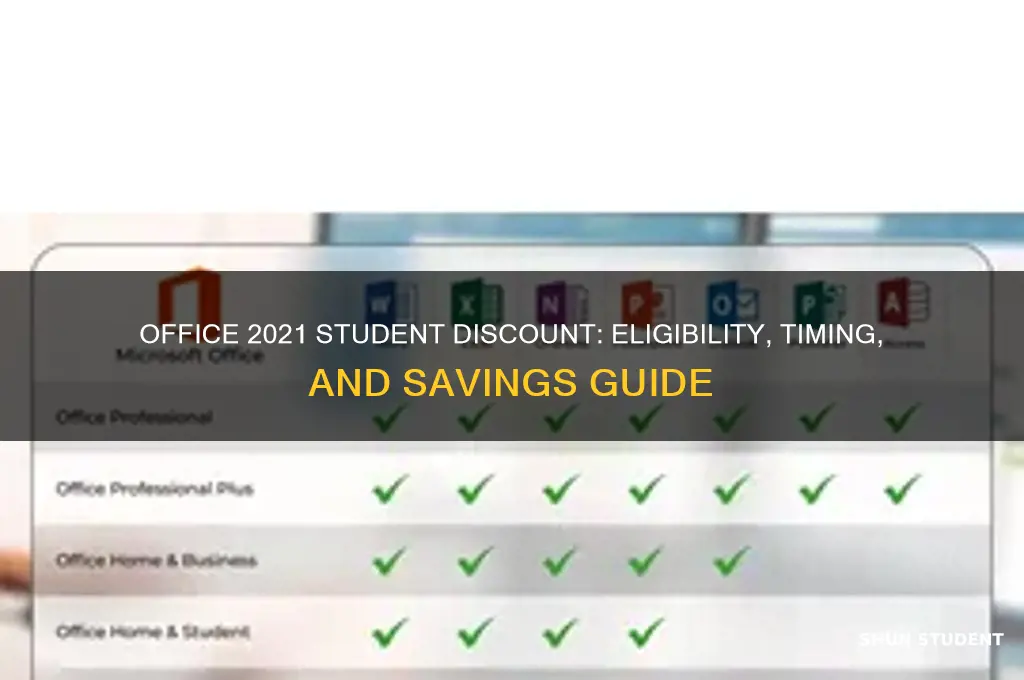 when do office do 20 student discount