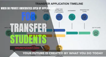 Unlock Transfer Student Applications: When Do Private Universities Open Doors?