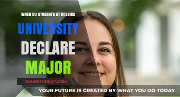 Hollins University: Declaring Your Major