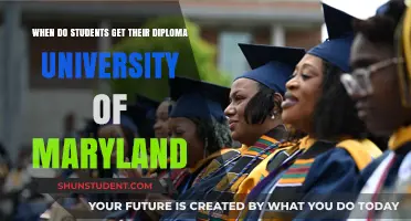 Diploma Delivery: University of Maryland Timeline