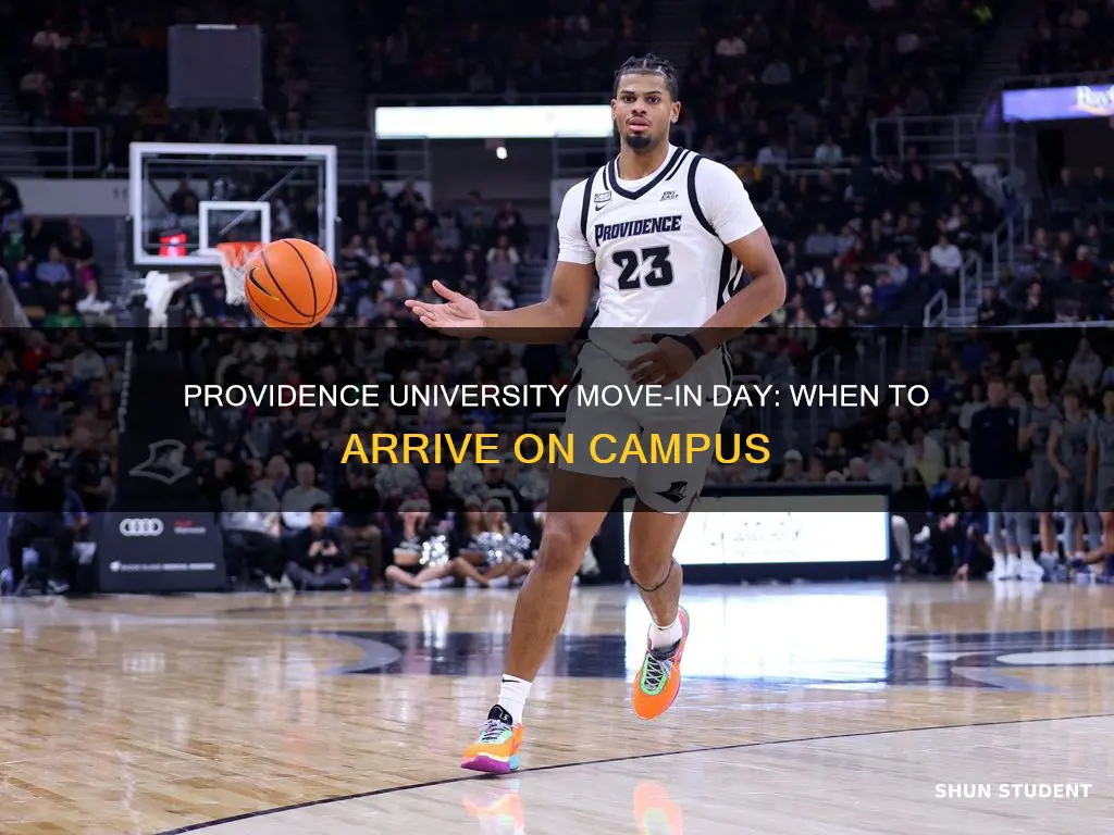 when do students move in for providence university