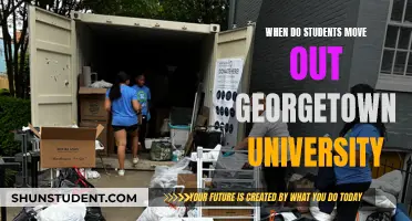 When Do Students Move Out? A Guide to Georgetown University's Housing Timeline