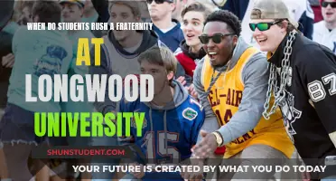 Longwood University's Fraternities: When Students Rush and the Fun Begins