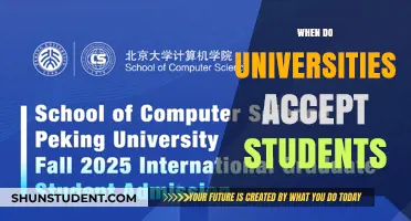 The Best Time to Apply for University