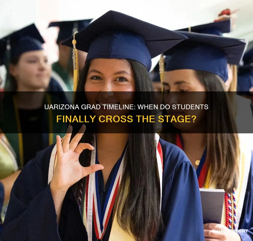 when do university of arizona students graduate