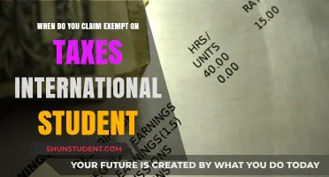 Exempt Status: International Students and Taxes