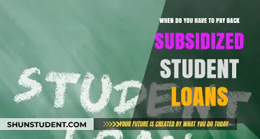 Understanding Subsidized Student Loan Repayment: When Does It Start?