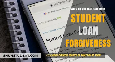 Student Loan Forgiveness: When to Expect Your Application Response