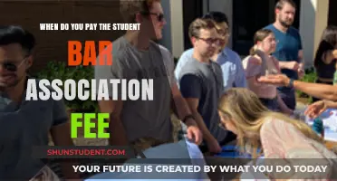 Understanding the Timing of Student Bar Association Fee Payments