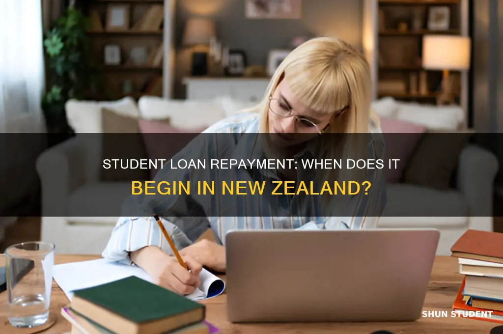 when do you start paying back student loan nz