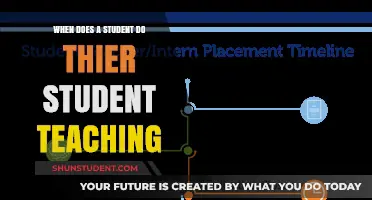 When Do Students Begin Their Student Teaching Journey?