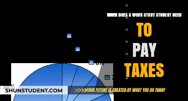 Work-Study Students: When Do Taxes Apply?