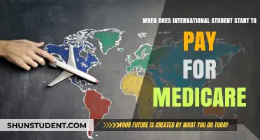 International Students: Medicare Enrollment and Payment Timeline