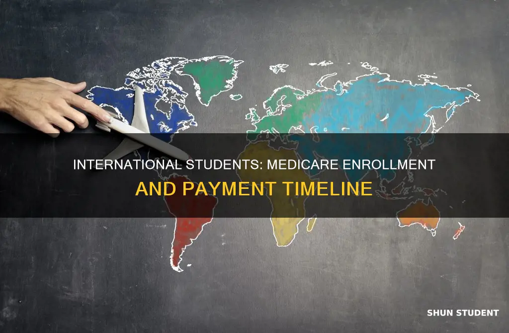when does international student start to pay for medicare