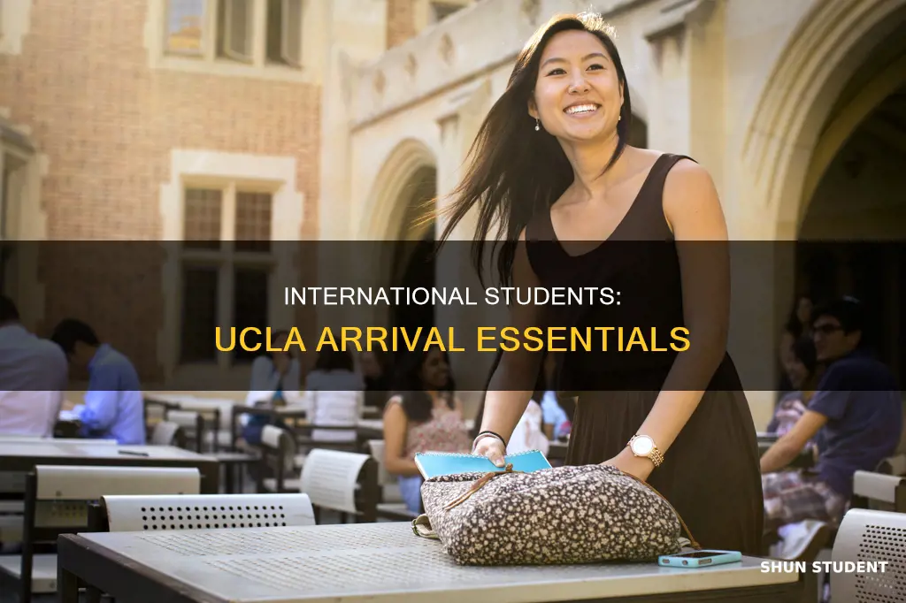 when does international students arrive at ucla