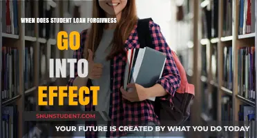 When Does Student Loan Forgiveness Take Effect: Key Dates Explained