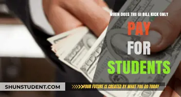 GI Bill Payment Conditions for Students