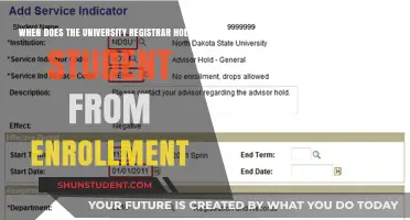 University Registrar: When Students Get Held Back