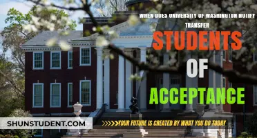 Transfer Students: UW Acceptance Notifications