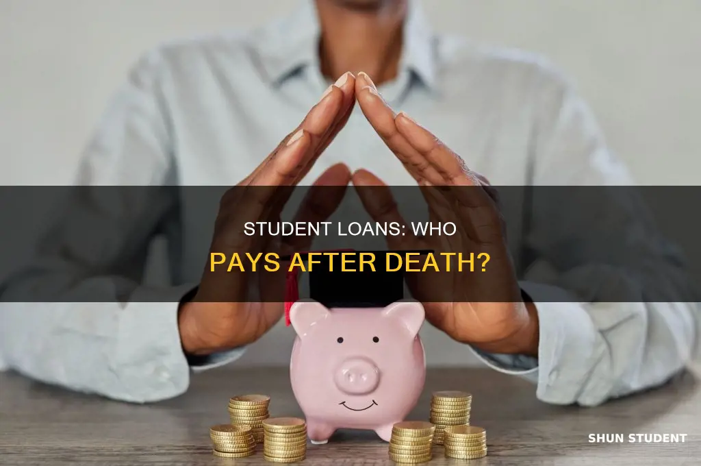 when i die will my children pay my student loans