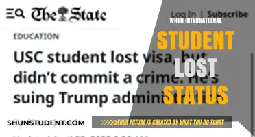 International Students: What to Do After Losing Status