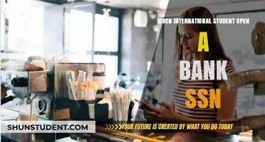 Opening a Bank Account: SSN for International Students