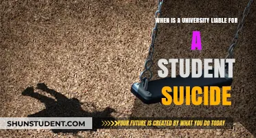 University Liability in Student Suicide: When Are They Responsible?