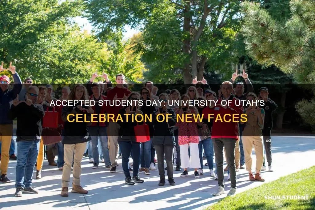 when is accepted students day at university of utah