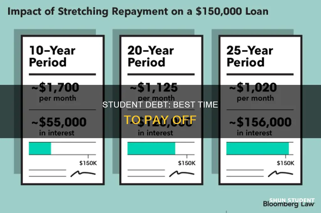 when is better to pay off student