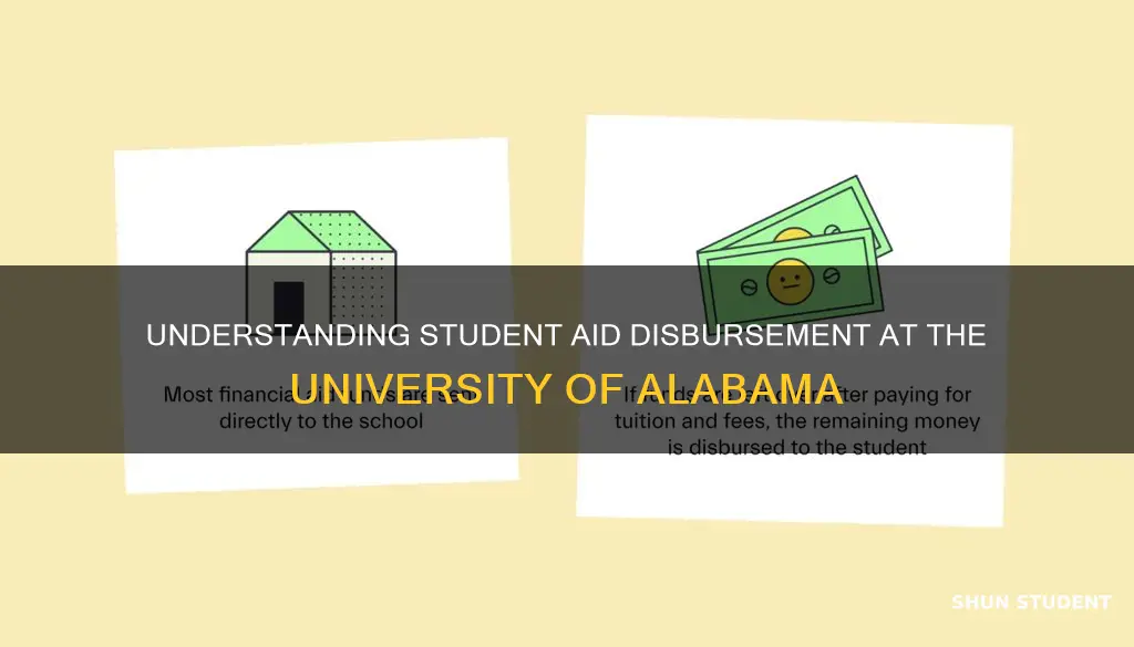 when is student aid disbursed university of alabama