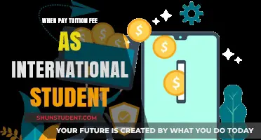 International Student Tuition Fees: When to Pay?