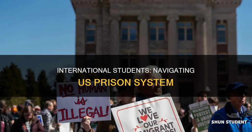 when shall international student prisoned in usa
