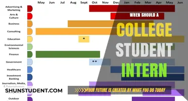 College Students: Best Time to Intern?