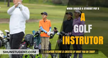 Golf Lessons: When Students Should Pay for Instruction