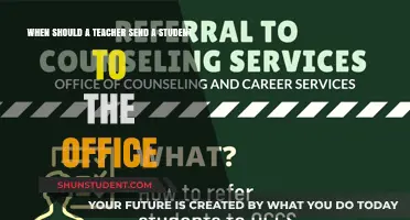 When to Send Students to the Office: A Teacher's Guide