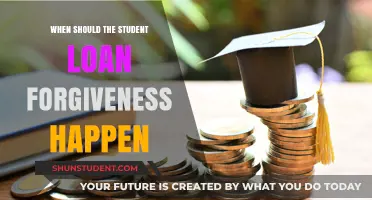 When Should Student Loan Forgiveness Occur? Timing and Impact Explained