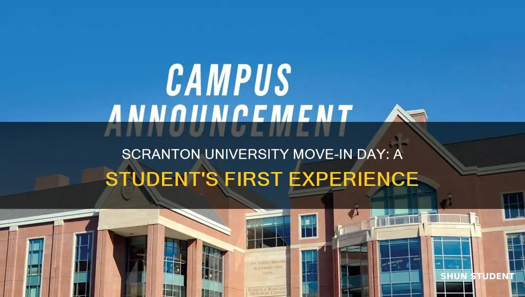 when so scranton university students move in