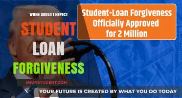 When Can You Expect Student Loan Forgiveness: A Clear Timeline