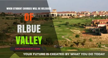 Blue Valley Student Course Release Dates: What to Expect