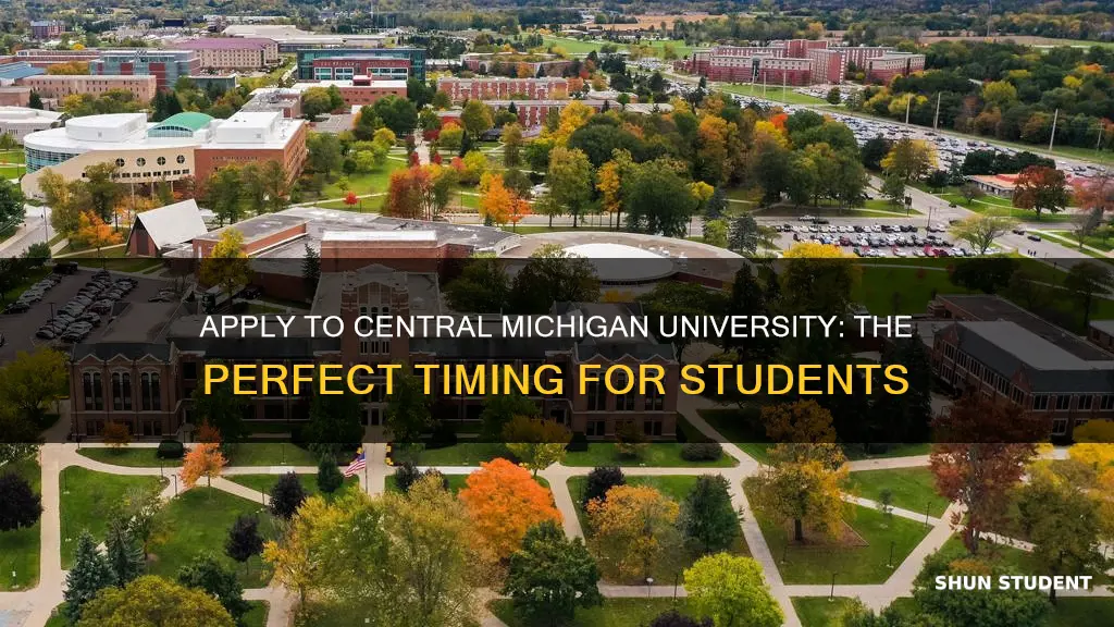 when student should apply to central michigan university