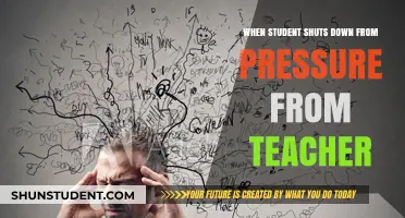 Teacher Pressure Overload: Understanding Student Shutdowns in the Classroom