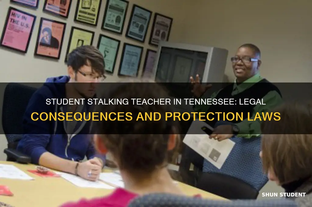when student stalks teacher tn law