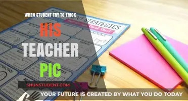 Student's Sneaky Attempt to Fool Teacher Captured in Hilarious Photo