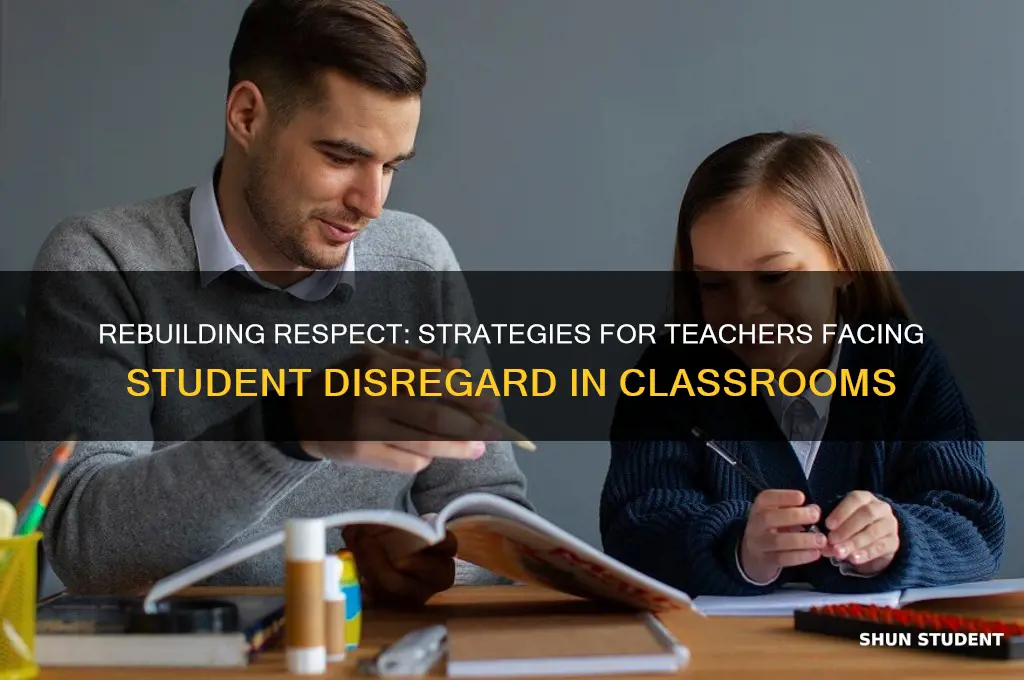 when students dont respect the teacher