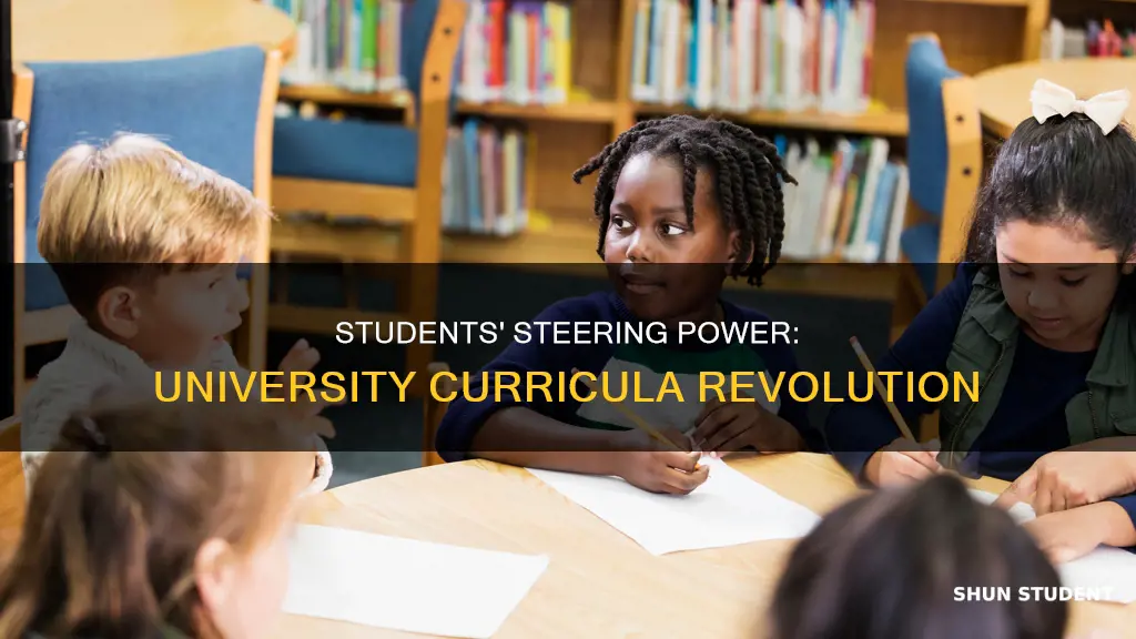 when students drive university cirriculum